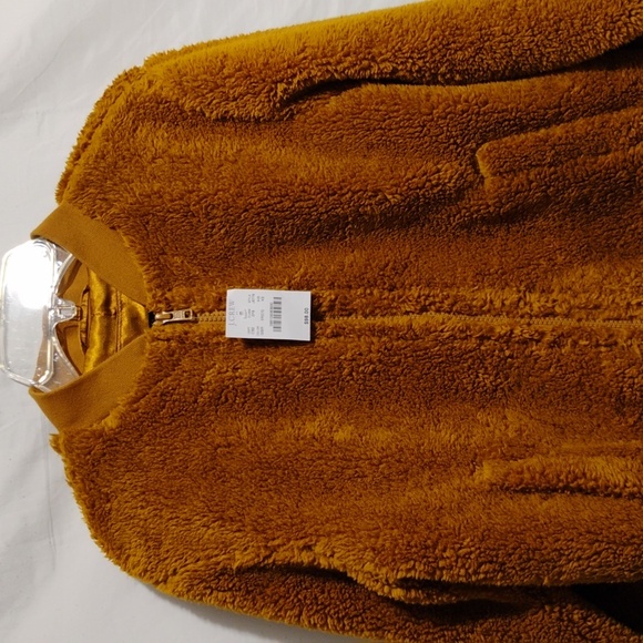 SALE! NWT J. Crew Mercantile Fleece Full Zip Up Jacket Sz.XS Oversized - Picture 3 of 12